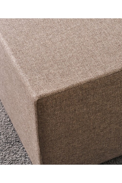 Favora Asos Puf - Kahverengi