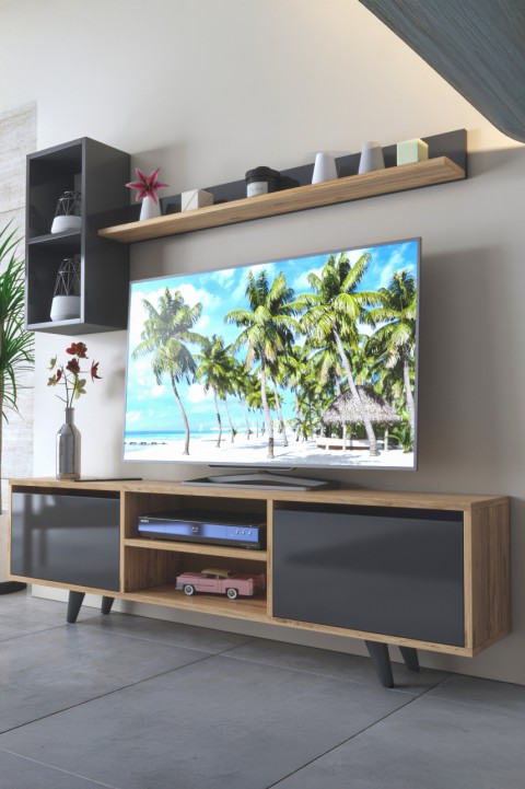 Favora Asya TV Ünitesi - Atlantik Çam