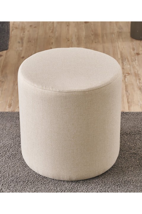 Favora Bitez Puf - Krem