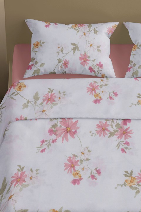 Favora Brote Çift kişilik %100 Pamuk Nevresim Takımı - Pudra