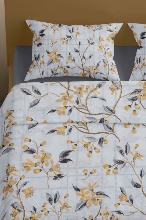 Favora Calido Çift kişilik %100 Pamuk Nevresim Takımı - Gold