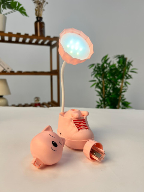 Favora  Cat Shoes Masa Üstü Çocuk Lambasi - Pembe