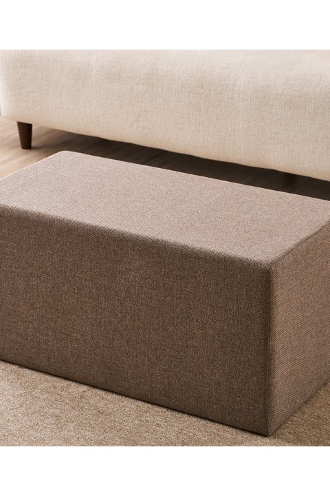 Favora Demre Puf - Kahverengi