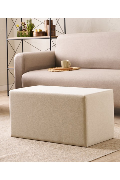 Favora Demre Puf - Krem