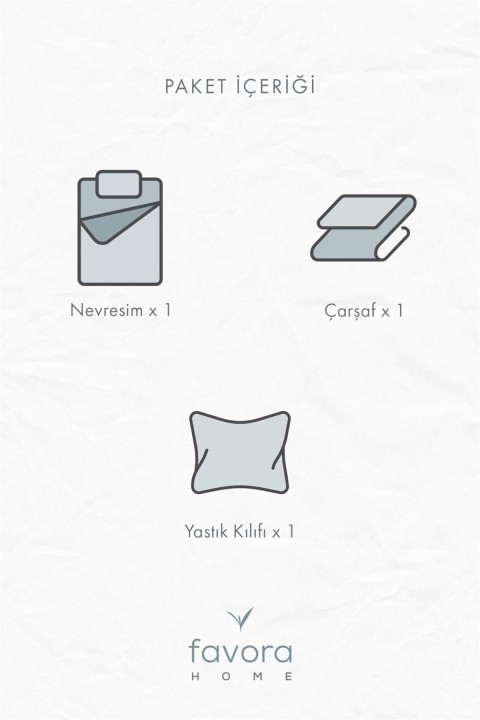 Gold Ranforce Tek Kişilik Nevresim Takımı