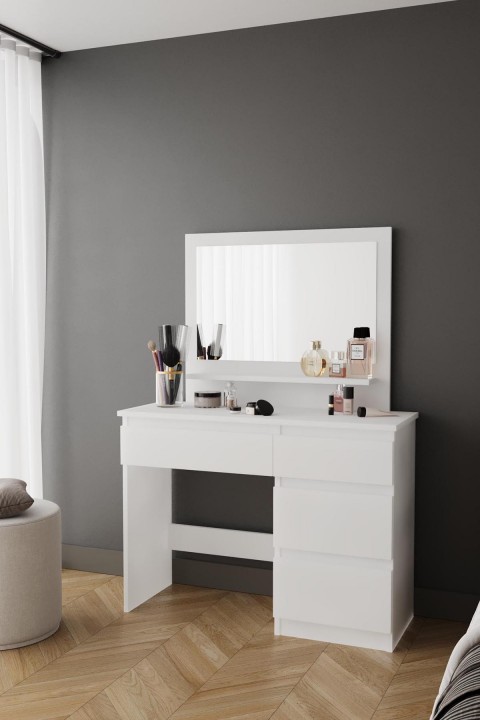 Favora Helin Makyaj Masası - Beyaz