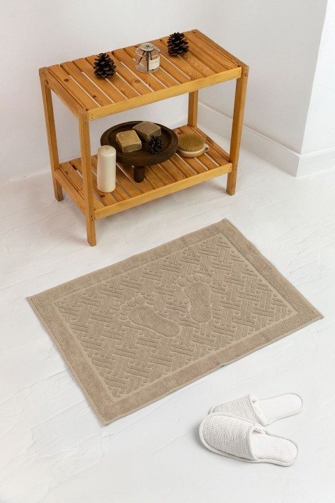 Favora Julie Kilim Ayak Havlusu 50x70 Cm - Vizon