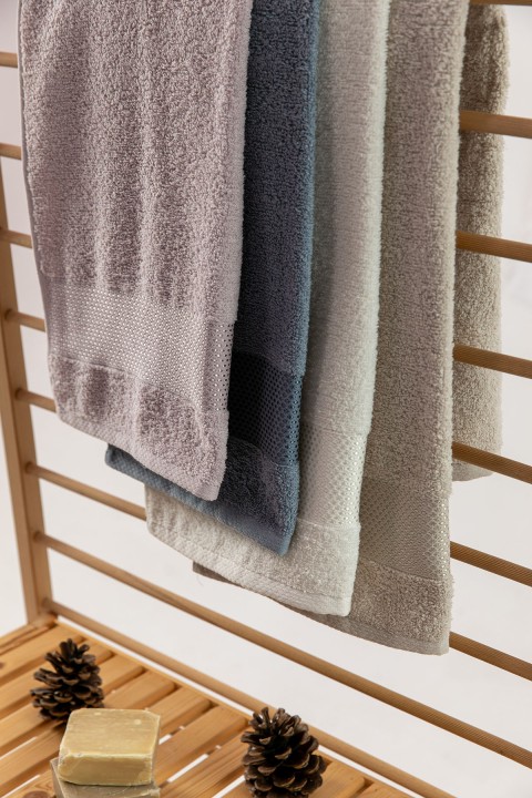 Favora Lena Darla 4lü Havlu Set 50x85 Cm - Krem