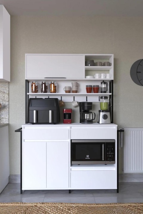 Favora Lilyum Kahve Köşesi - Beyaz