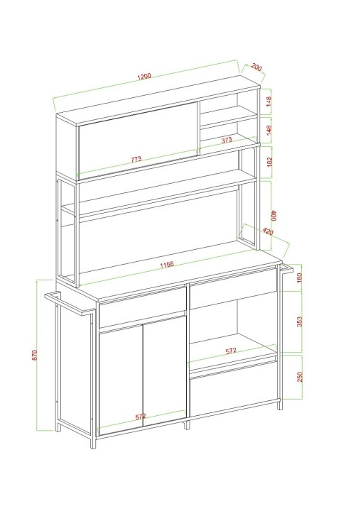 Favora Lilyum Kahve Köşesi - Beyaz
