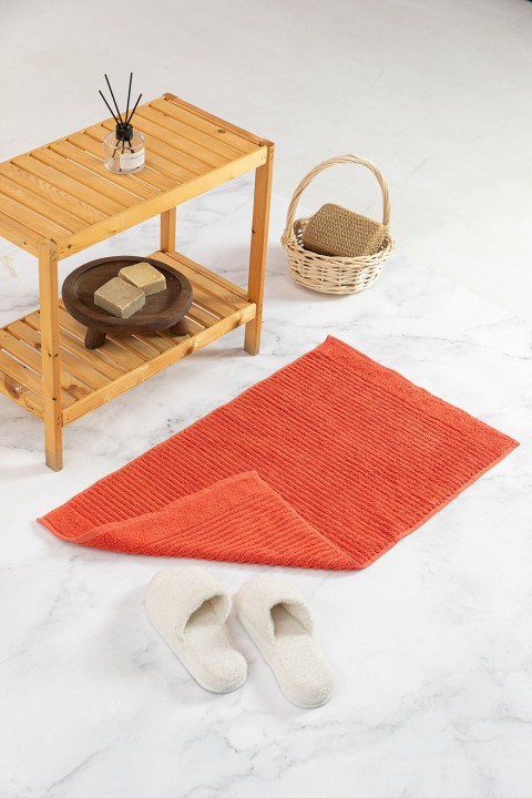 Favora Linear Ayak Havlusu 50x90 Cm - Kiremit