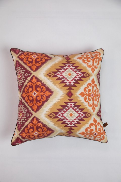 Favora Liora Kırlent 43x43 cm - Turuncu