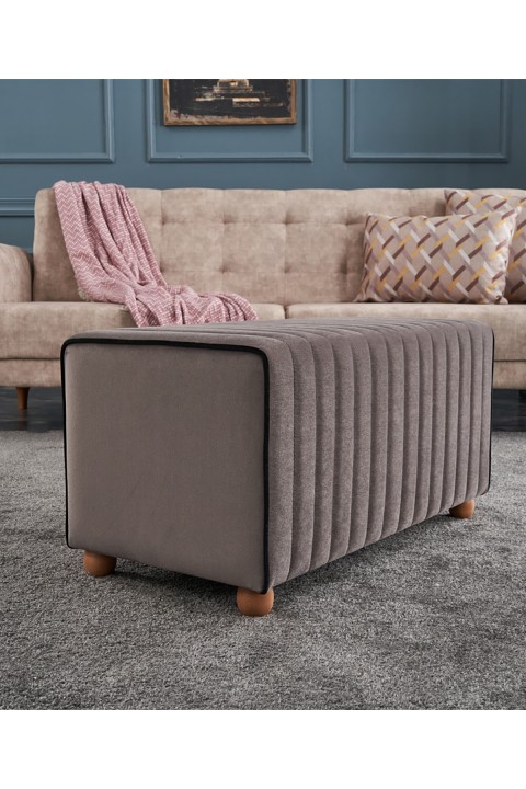 Favora Mabel Puf - Vizon