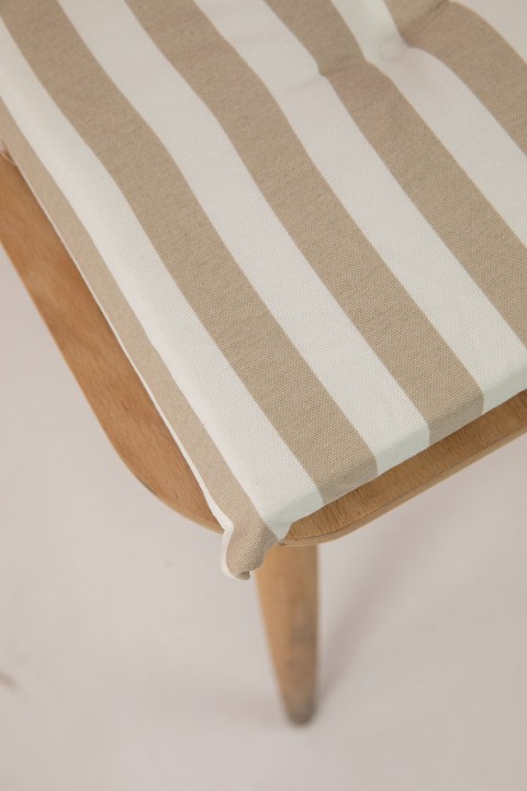 Favora Mielo Süngerli Sandalye Minderi 40x40 Cm - Bej