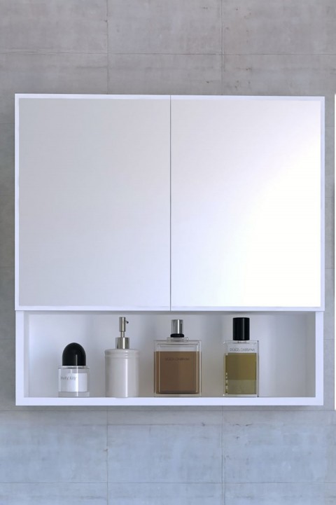 Favora Pars Banyo Dolabı - Beyaz