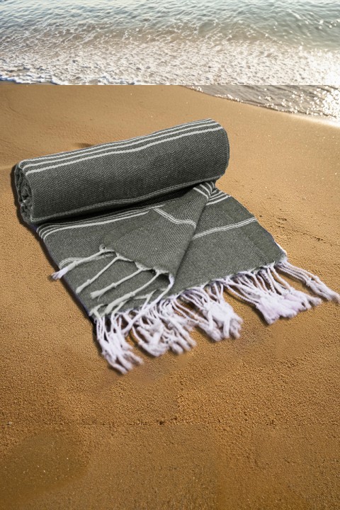 Favora Peştamal Plaj Havlusu 90x140 - Haki Favora Peştamal Plaj Havlusu 90x140 - Haki