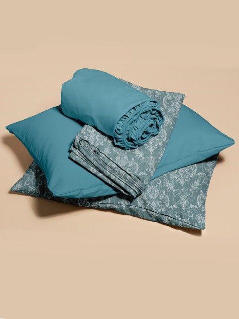 Favora Sarmal Tek Kişilik Nevresim Takımı - Yeşil Favora Sarmal Tek Kişilik Nevresim Takımı - Yeşil