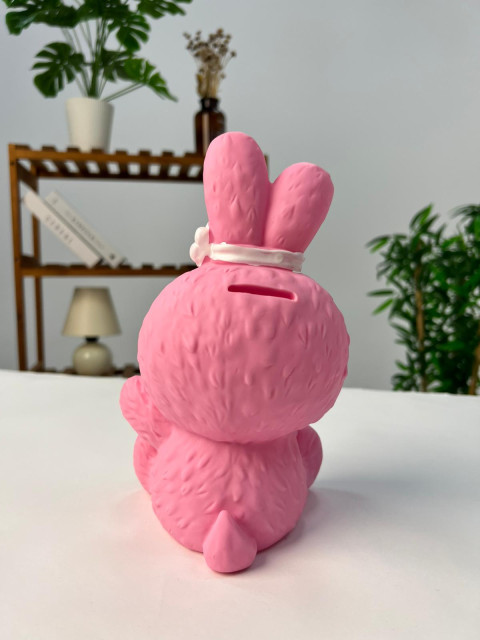 Favora Tavşan Kumbara - Pembe