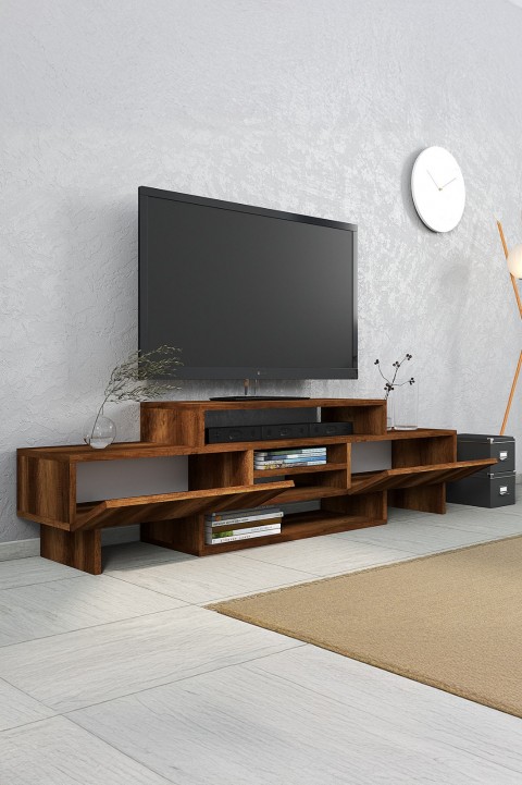 Favora Venöz TV Sehpası - Barok Ceviz