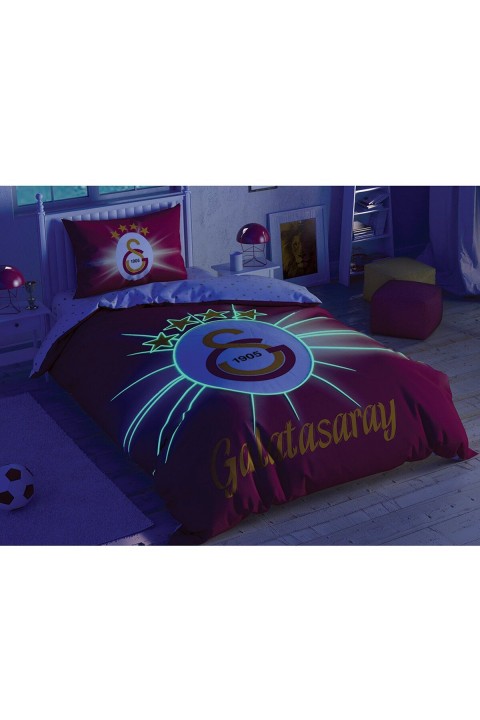 Galatasaray Light Glow Pamuk Lisanslı Nevresim Takımı