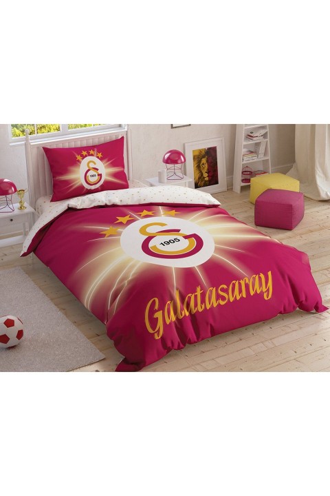 Galatasaray Light Glow Pamuk Lisanslı Nevresim Takımı