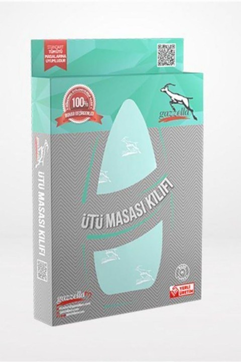 Gazella SY STX 3285 S TKeçeli Ütü Masası Kılıfı - Turkuaz