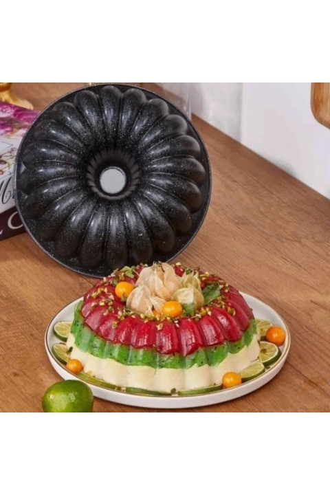 Genel Markalar Granit Kek Kalıbı - Antrasit