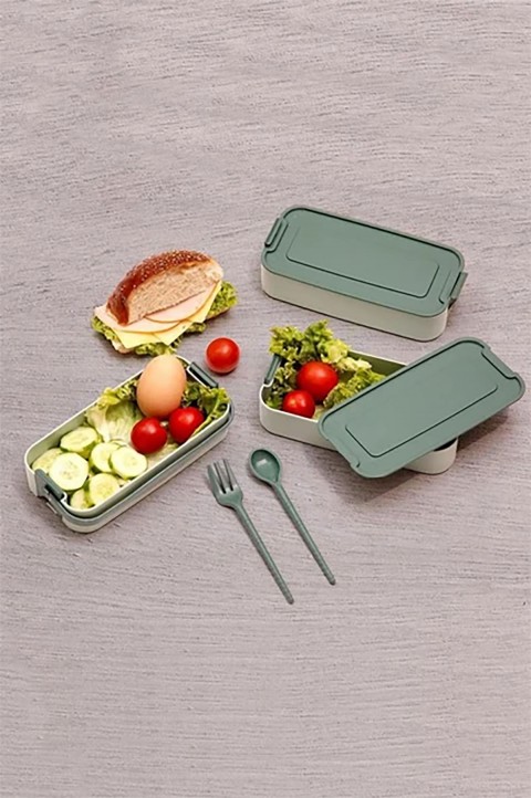 Gondol Layer Kat Kat Beslenme Kutusu - Yeşil