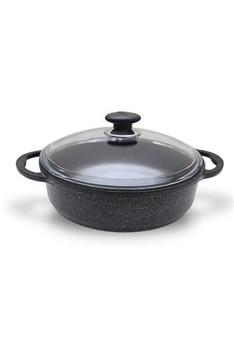 Gülsan Granit Döküm Basık Tencere 28 Cm