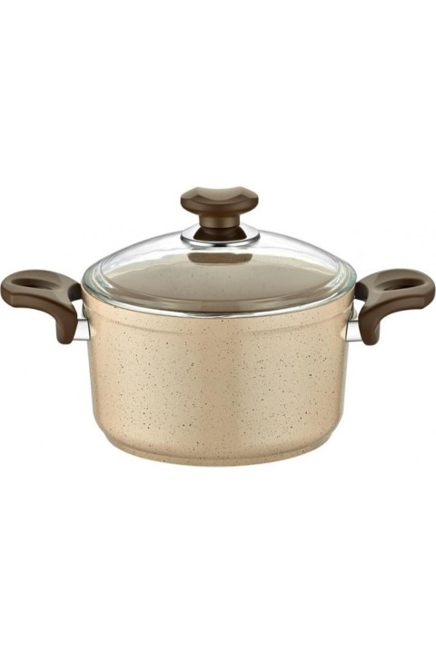 Gülsan Safran Granit Derin Tencere 18 Cm