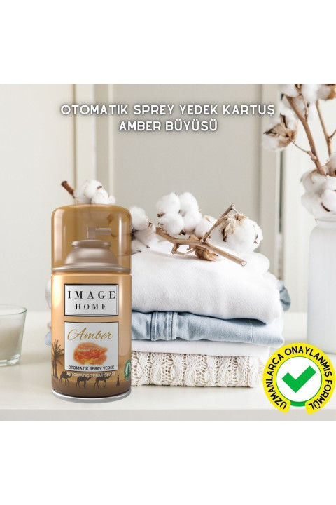 Image Home Oto Makine Koku Amber Yedek Sprey 250 Ml
