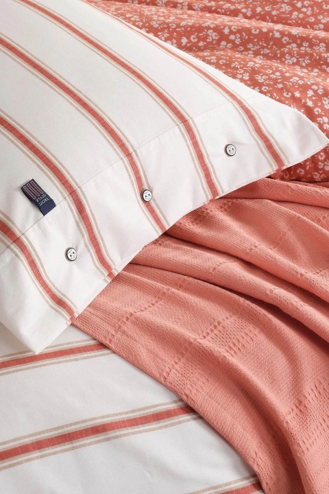 İyi Geceler Blue Marine Çift Kişilik Nevresimli Pike Takımı - Breezy Somon