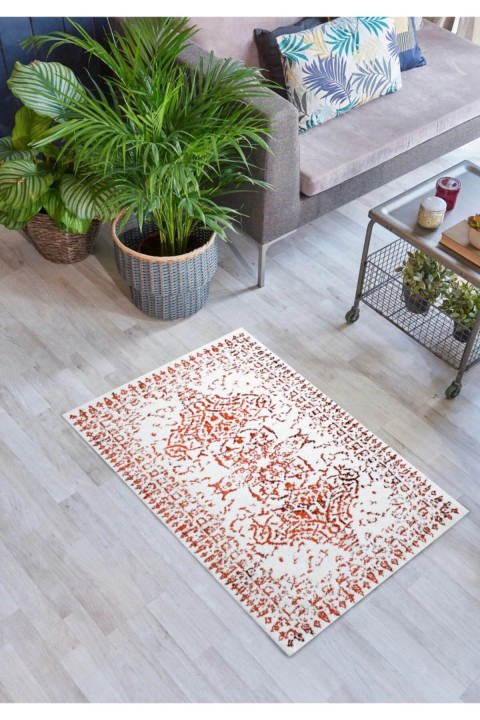 İyi Geceler HCW Pera 2 Li Paspas Seti - Kiremit