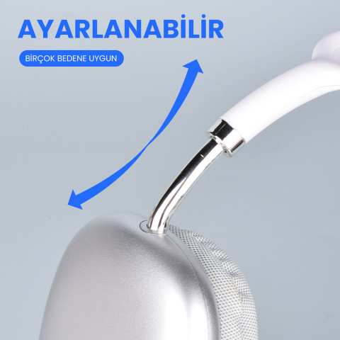 Lapas Bluetooth Kulaklık P10 - Gümüş