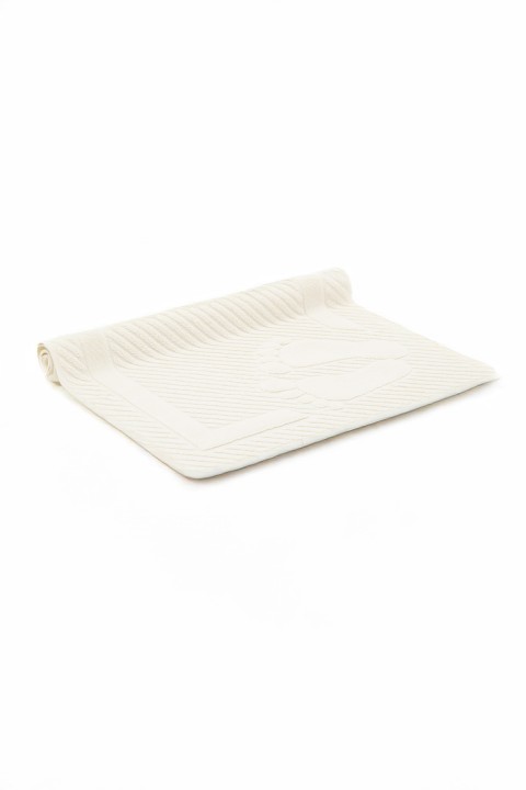 Leoline %100 Pamuk Premium Ayak Havlusu  - Krem