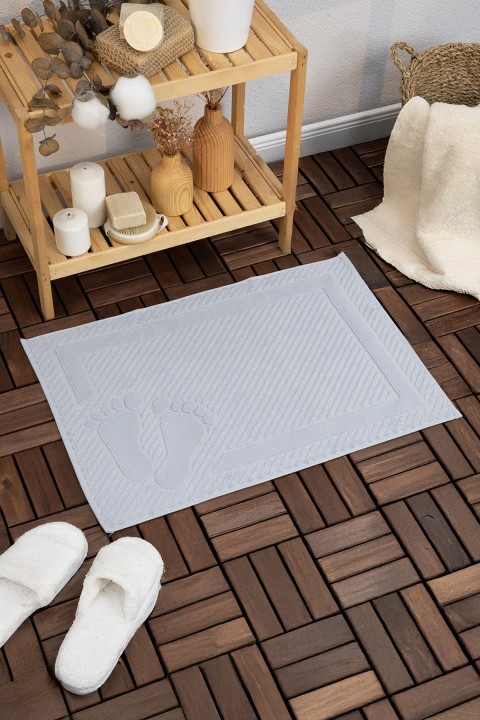 Leoline %100 Pamuk Premium Ayak Havlusu - Gri