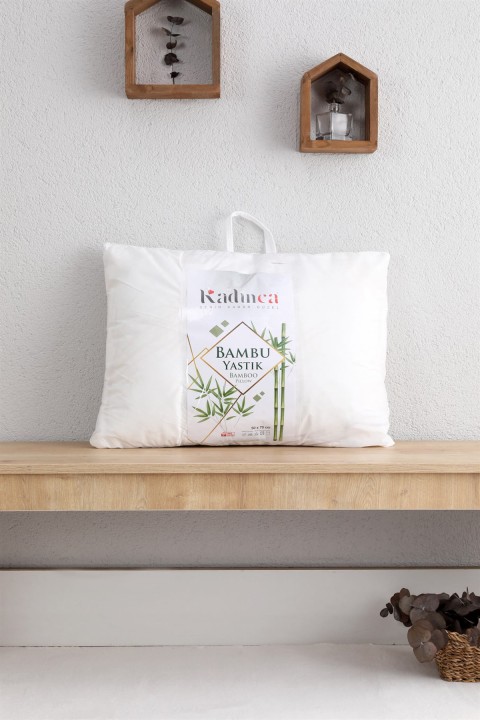 Lüx Bambu İçerikli Yastık 1000 gr - Krem