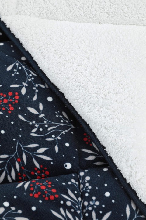Merinos Comforter Sofia Çift Kişilik Yorgan Seti - Lacivert