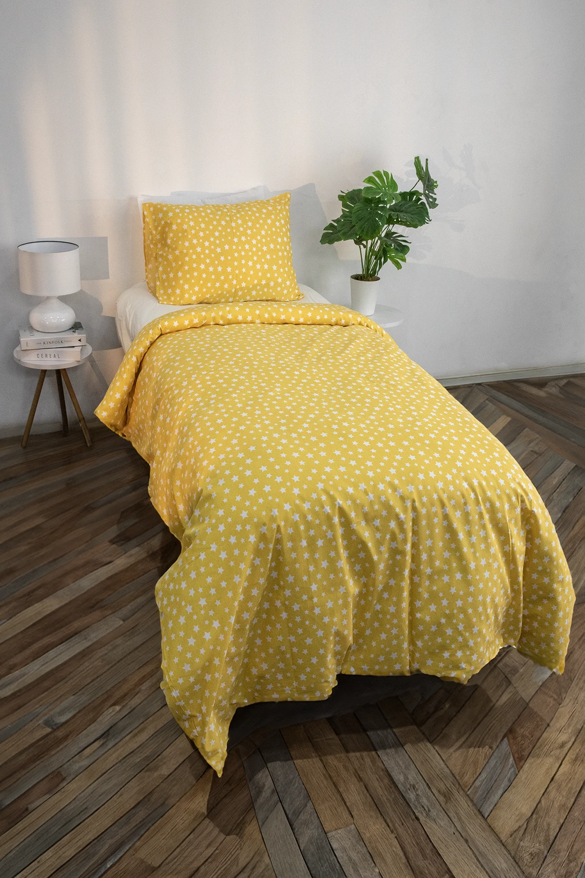 Mimosa Tek Kişilik Nevresim Seti - Sarı