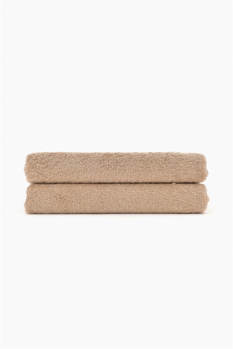 Nurpak Bambu Yüz Havlusu 50x90 - Vizon