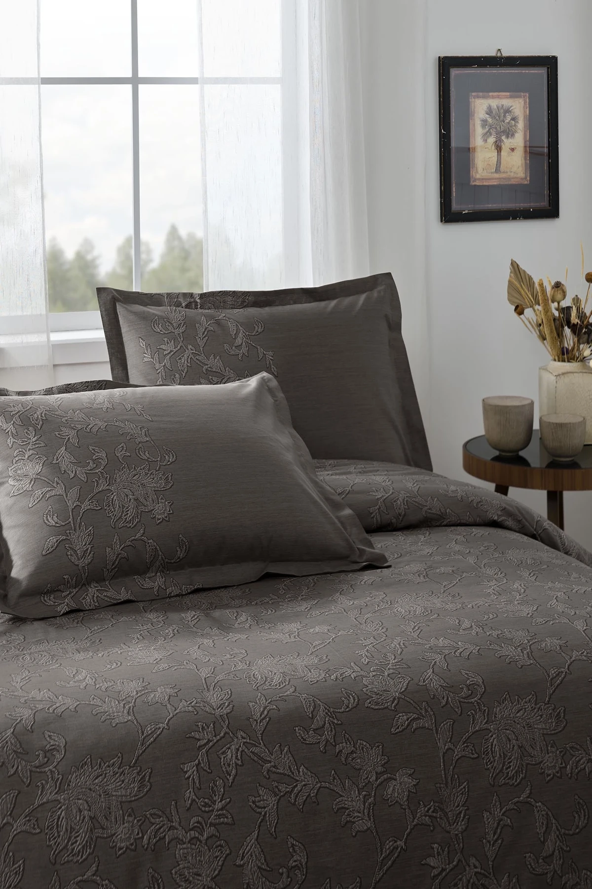 Özdilek Barocco Çift Kişilik Nevresim Takımı - Kahve