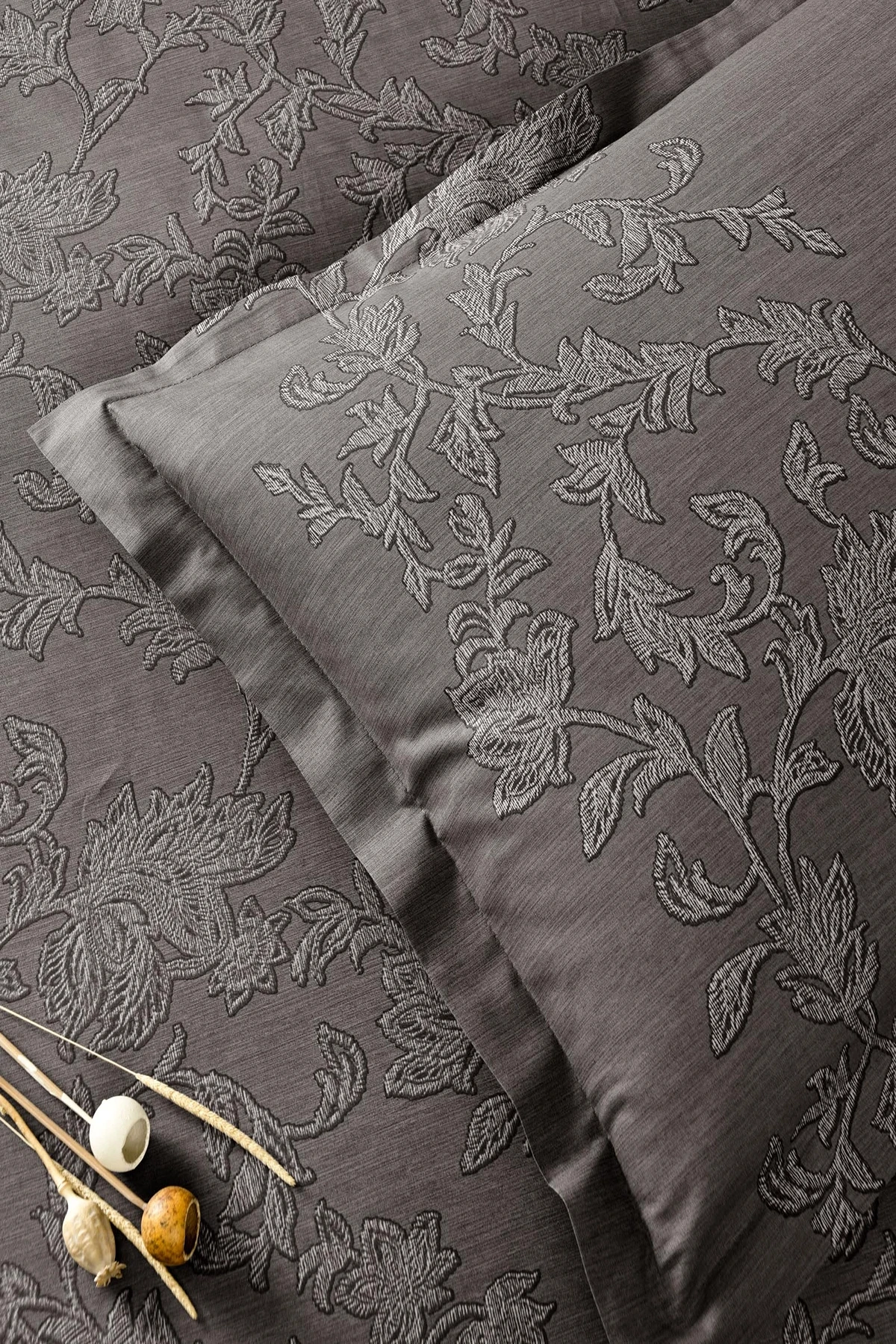 Özdilek Barocco Çift Kişilik Nevresim Takımı - Kahve