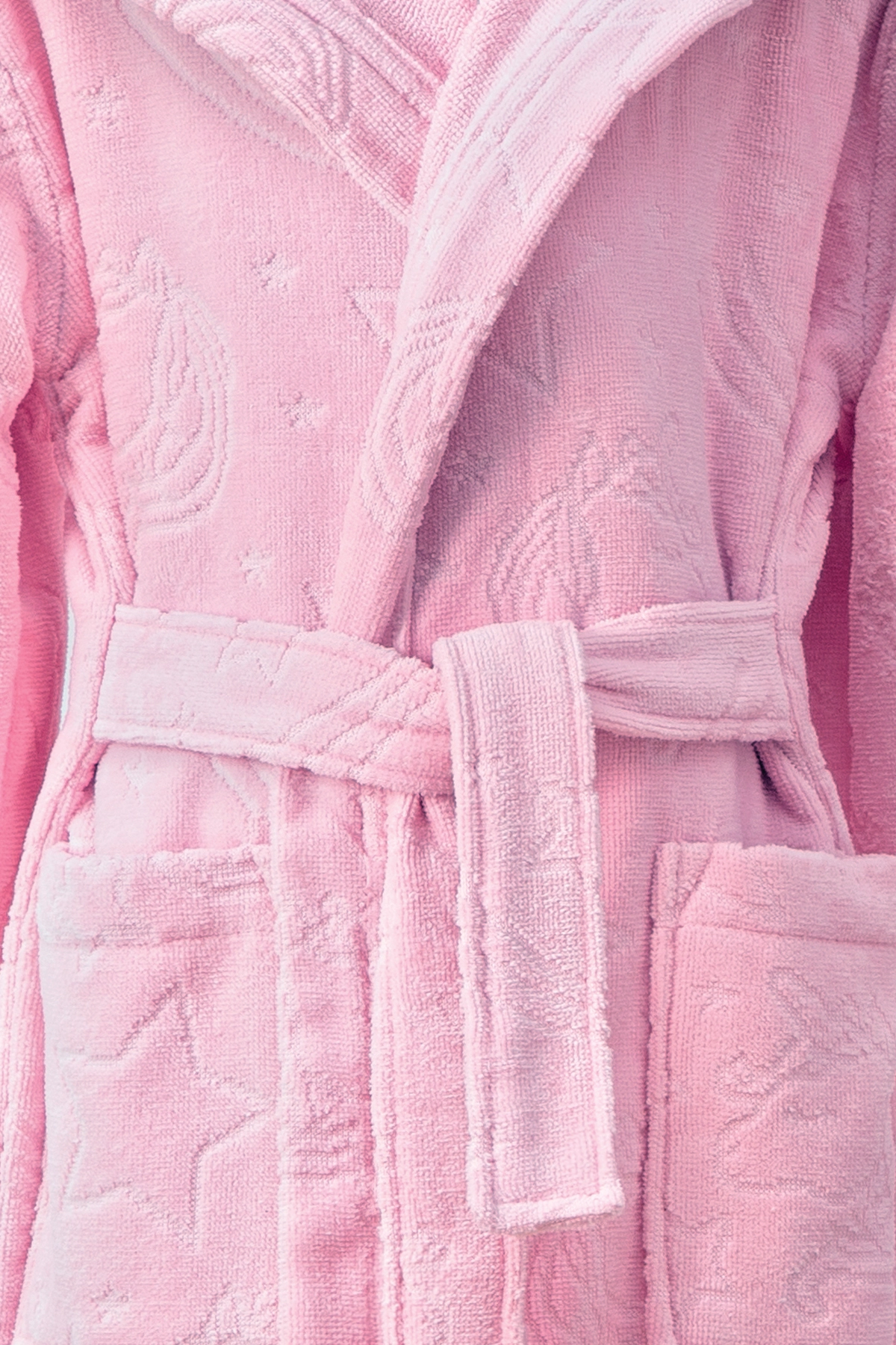 Özdilek Girl Unicorn Pembe Çocuk Bornozu 5-6 Yaş