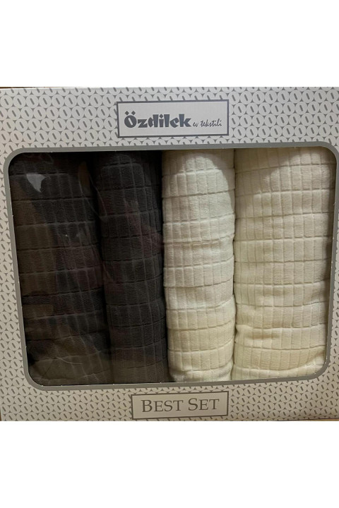 Özdilek Land Best Set - Gri - Krem