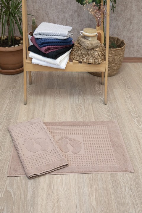 Özdilek Winter 2'li Ayak Havlusu 50x70 - Toprak