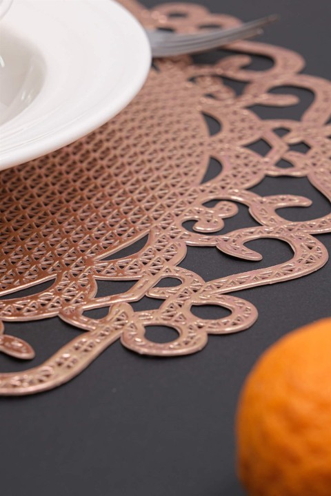 Paçi Güneş 6lı Pvc Amerikan Servis Supla Seti - Bronz