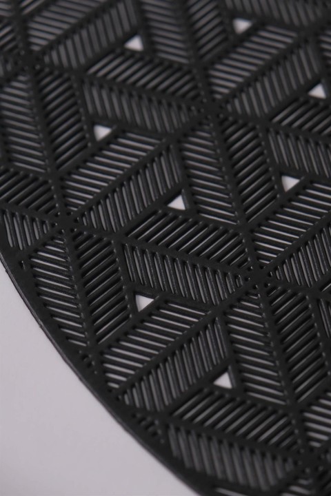 Paçi Nivis 6lı Pvc Amerikan Servis Supla Seti - Siyah