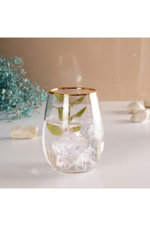 Paşabahçe 420725 Yaldızlı 6 Lı Bardak Golden