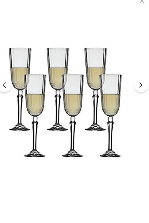 Paşabahçe 440210 Ayaklı 6 Lı Diony Bardak