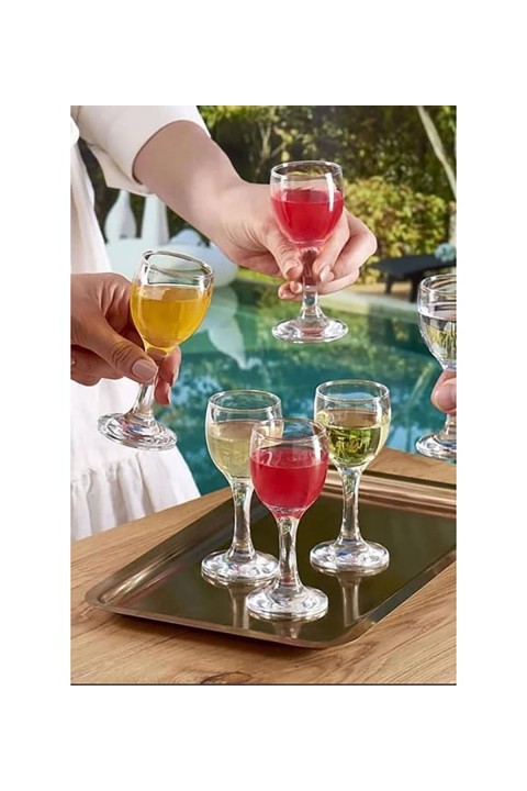 Paşabahçe 44134 Bistro 6 Lı Ayaklı Bardak